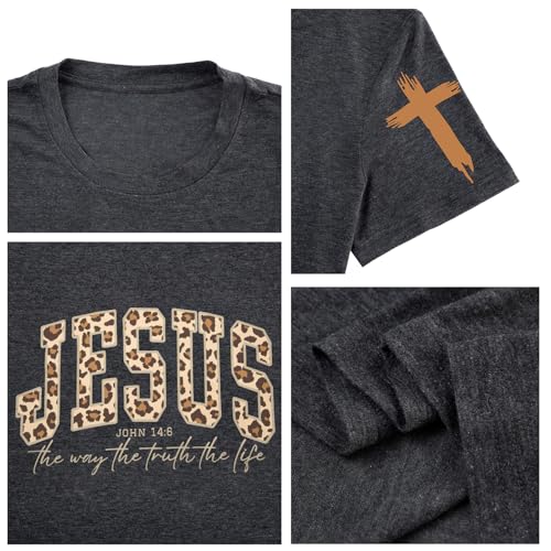 SFHFY Jesus Oversized Shirt Women: Christian T-Shirt with Coupon
