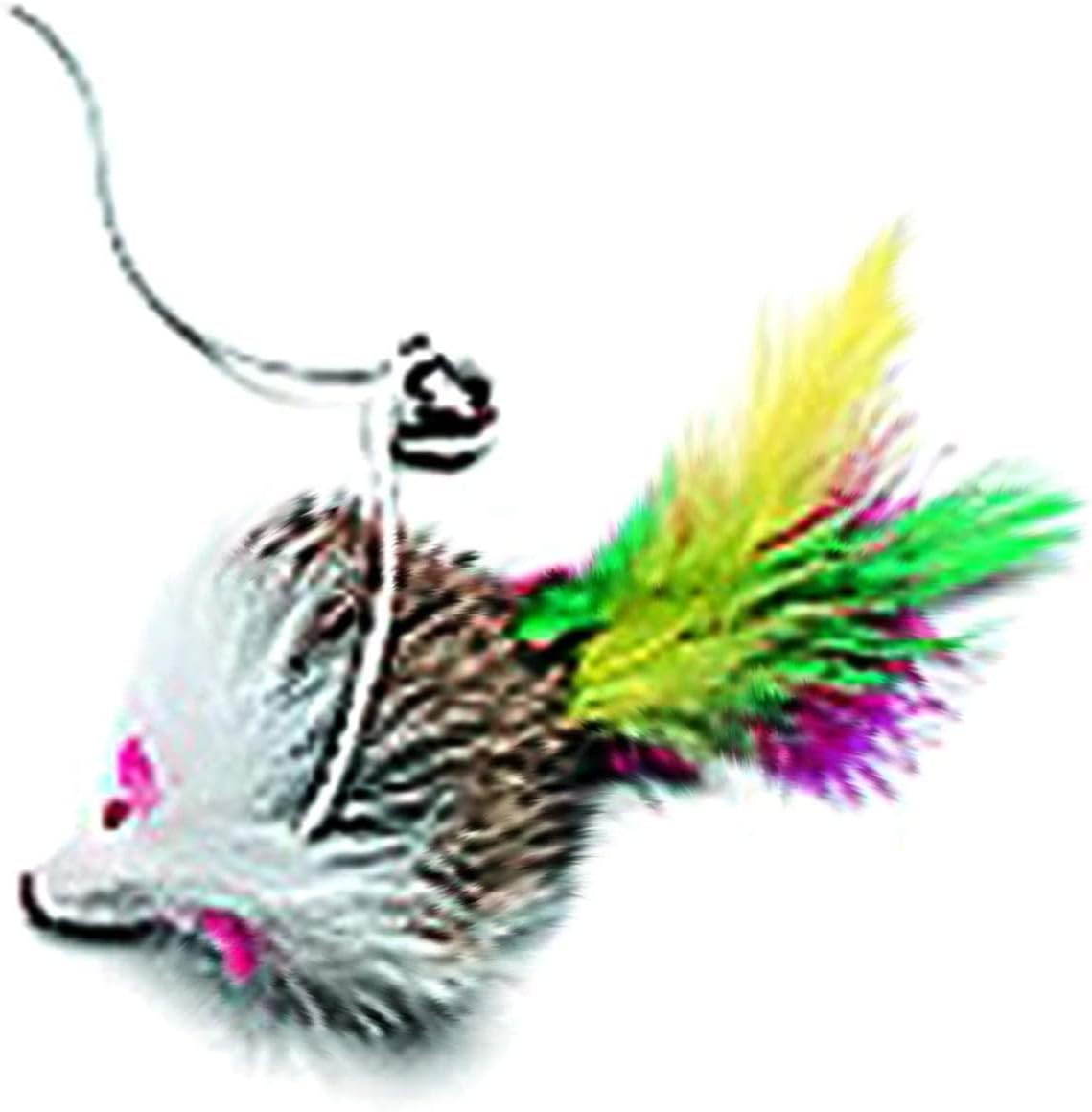 Ethical Pet Spot Mini Teaser Wand Colorful Interactive Cat Toy - Pack of 10