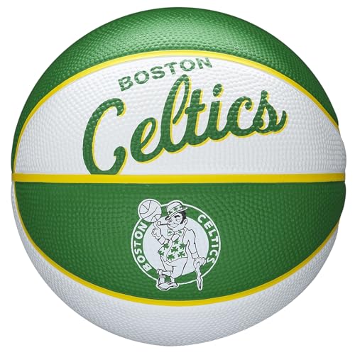 WILSON NBA Team Retro Mini Basketball - Boston Celtics