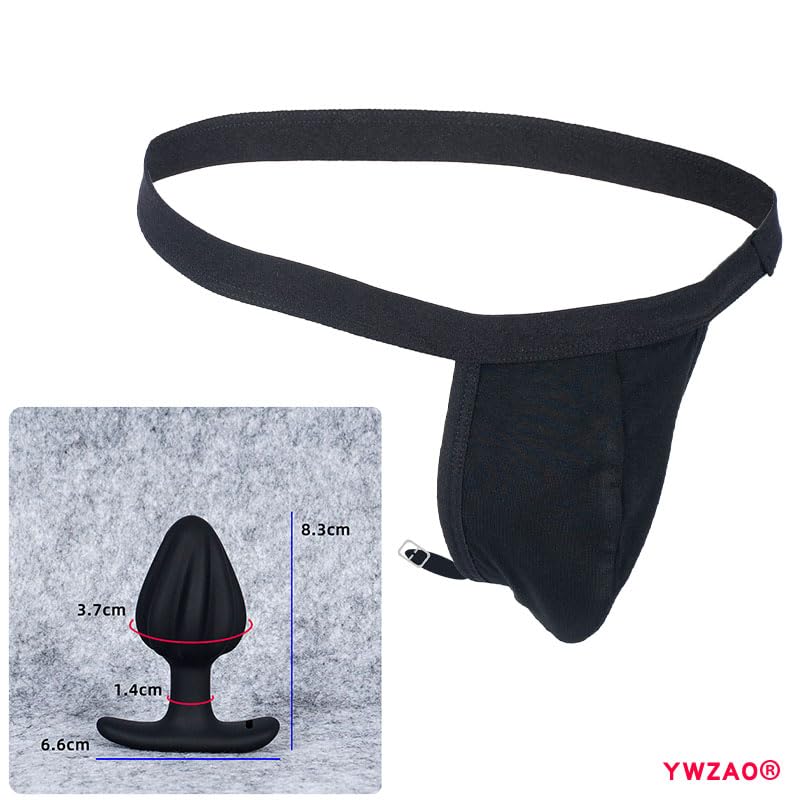 Anal Plug Panties Men Thong Buckle N313