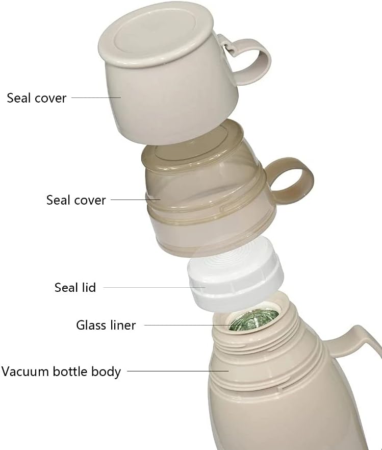 1000ml Vacuum Bottle with Cups Business Thermal Flask