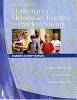 Mathematics for Elementary Teachers via Problem Solving Student Activity Manual 1427502919 Book Cover