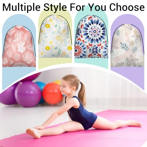 Image of Grip Bag for Gymnasts Small Drawstring Gymnastics Athlete Bag for Gym