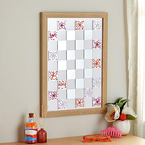 Bright Creations 60-Pack Square Mirror Tiles, 2-Inch Small Mirrors For Crafts, Wall Decor For Bedroom, Kitchen, Entryway, Or Bathroom, Home Decorations, Mosaics, Art Projects, Diy, Bulk Pack #TOP1