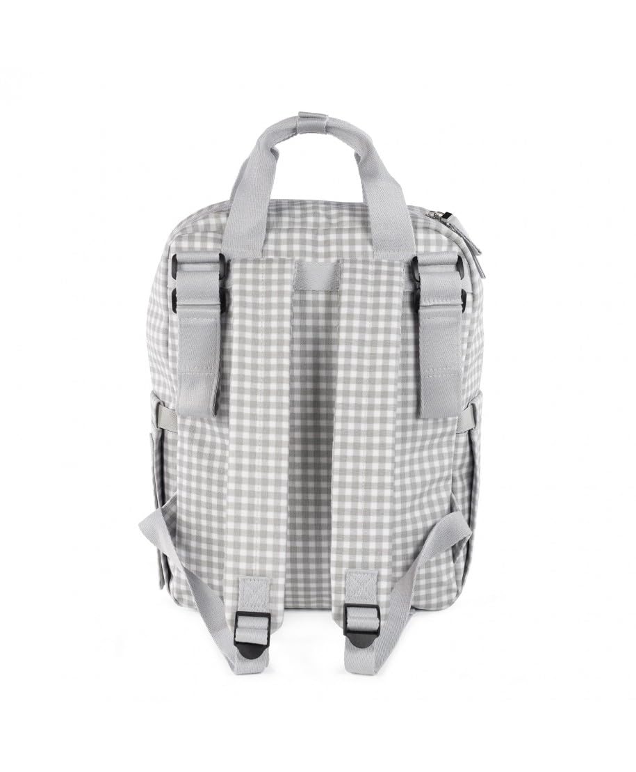 ZAINO I LOVE VICHY GRIGIO PASITO A PASITO