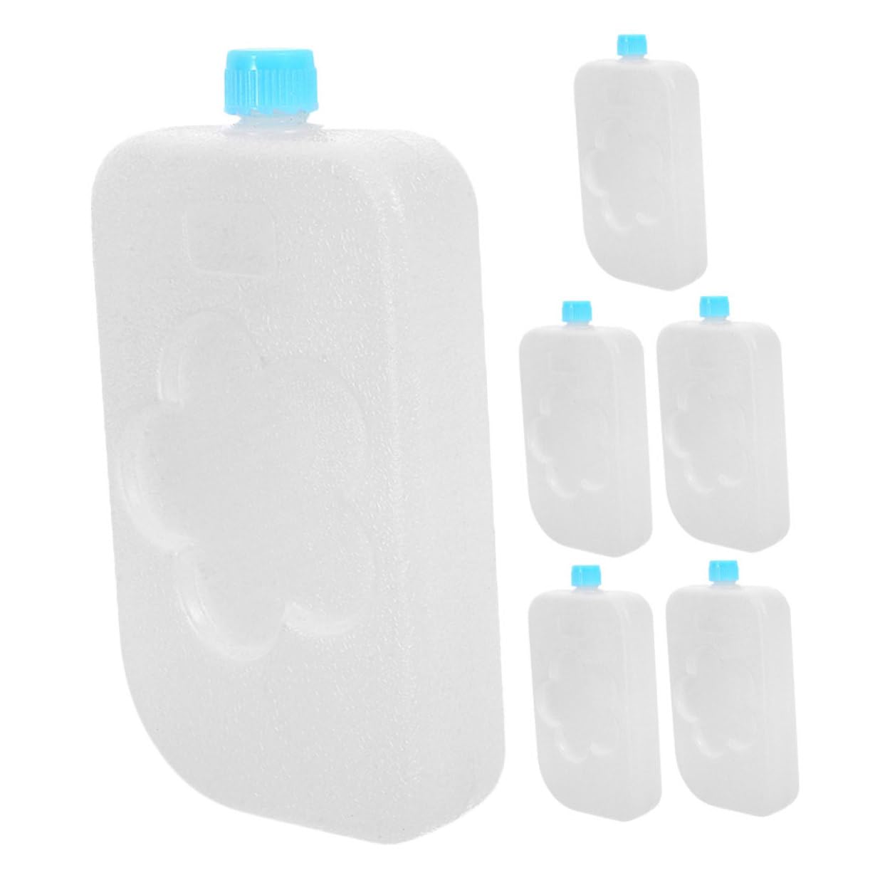 OSALADI 6pcs Reusable Ice Packs for Coolers Lightweight Freezer Blocks for Instant Cooling for Lunch Bags Outdoor Activities Food Preservation