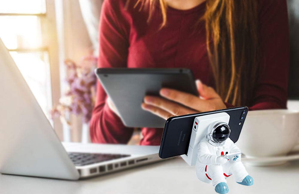 Soporte de teléfono para Escritorio, Soporte Creativo para teléfono Celular, tabletas, Soporte de teléfono Ajustable para iPhone, iPad, Samsung
