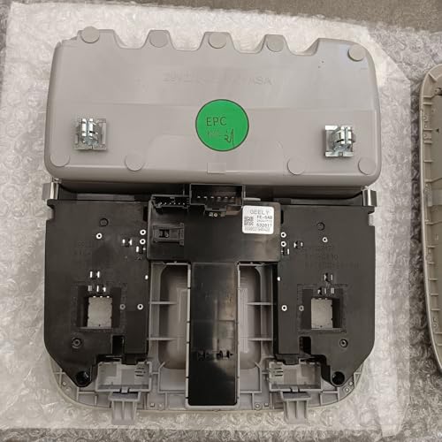 Car Reading Lamp Sunroof Switch for Geely Boyue 2016-2020,Car Interior Overhead Console Dome Light Reading Lamp,C-Medium Gray no Button in The Middle(Normal/C-Medium Gray No Button in The Middle)