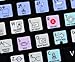 STEINBERG CUBASE / NUENDO GALAXY SERIES STICKERS 12X12 SIZE