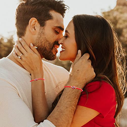 Vasperain 2Pack Red Evil Eye Bracelets for Women, Eye Bracelet for Protection for Women Men, Adjustable Mexican Ojo Bracelets for Men - Image 6