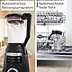 Bosch Hochleistungsmixer, Smoothie Maker, 1800W, VitaPower Serie 6 MMB6652B, 45.000 U-min, Programme für heiße Suppe & Reinigung, 2L, spülmaschinenfeste Teile, Made in Europe, schwarz