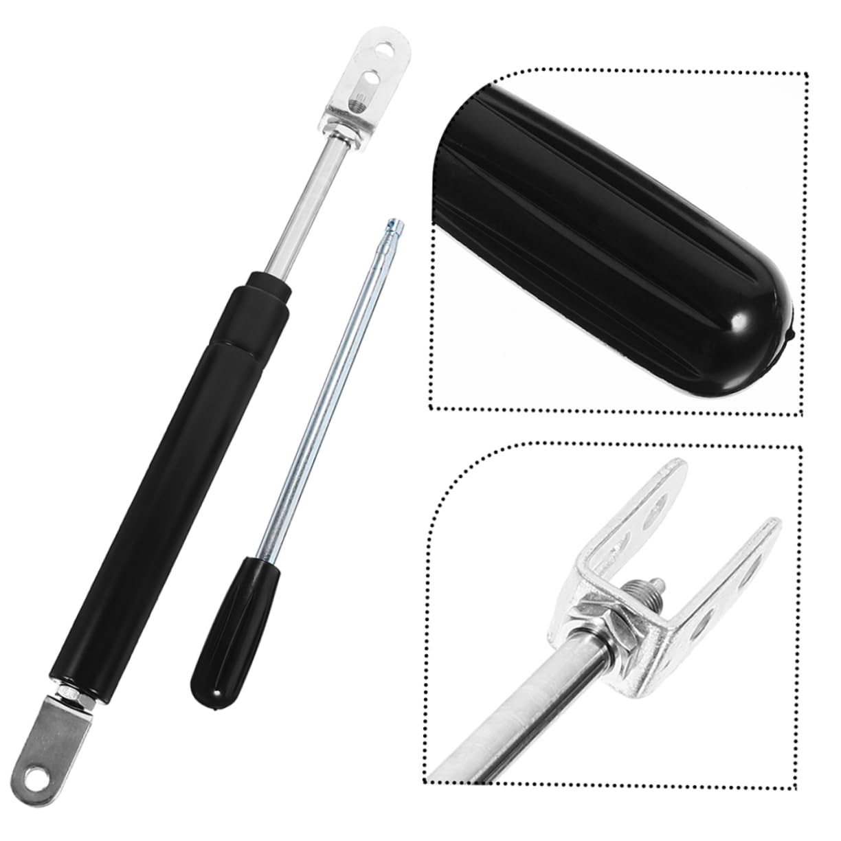 VOSAREA 2 Ensembles Tiges de Ressort à Gaz pour Fauteuil de Coiffure de Rechange pour Fauteuil de Salon Accessoires de Remplacement pour Chaise de Coiffure Fixation pour Tige de Connexion