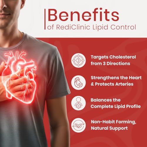 Image of Lipid Control Capsules |Blend of Plant Sterols, Arjuna, Guggul | Helps Manage Cholestrol Levels and Supports Heart Health | Pack of 2-60 Capsules