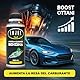ENJOY TECH System Cleaner Benzin, 4 x 300 ml, Additiv für Benzinmotoren, reinigt Einspritzdüsen, reduziert Verbrauch und Geräuschentwicklung und verbessert Start und Leistung, hergestellt in Italien