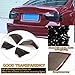 Sekhyna Car Tail Light Lamp Cover for BMW,Rear Tail Light Shell Trim Cover,Rear Lamp Shade Brake Indicator Light Accessories (BMW 3 Series M3 E46 E90 2009-2012 Model, 4PCS