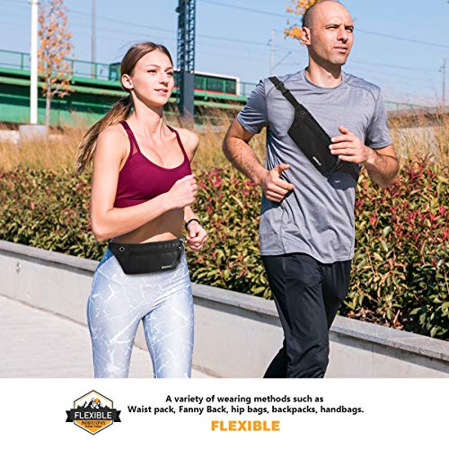 MOBIUSPHY Marsupio Donna Uomo, Marsupio Sportivo