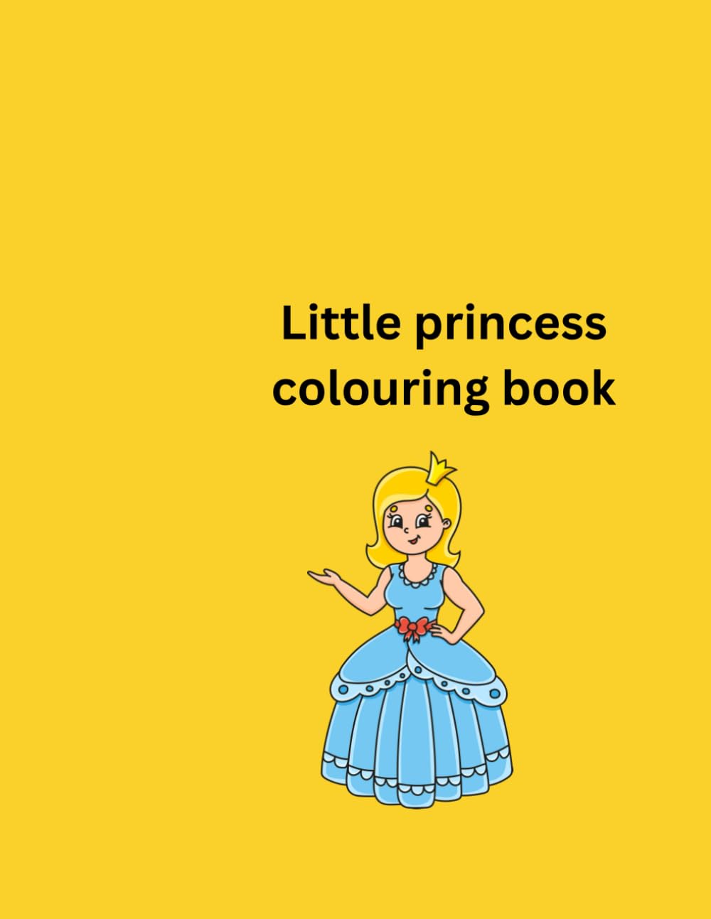 Princess' colouring book