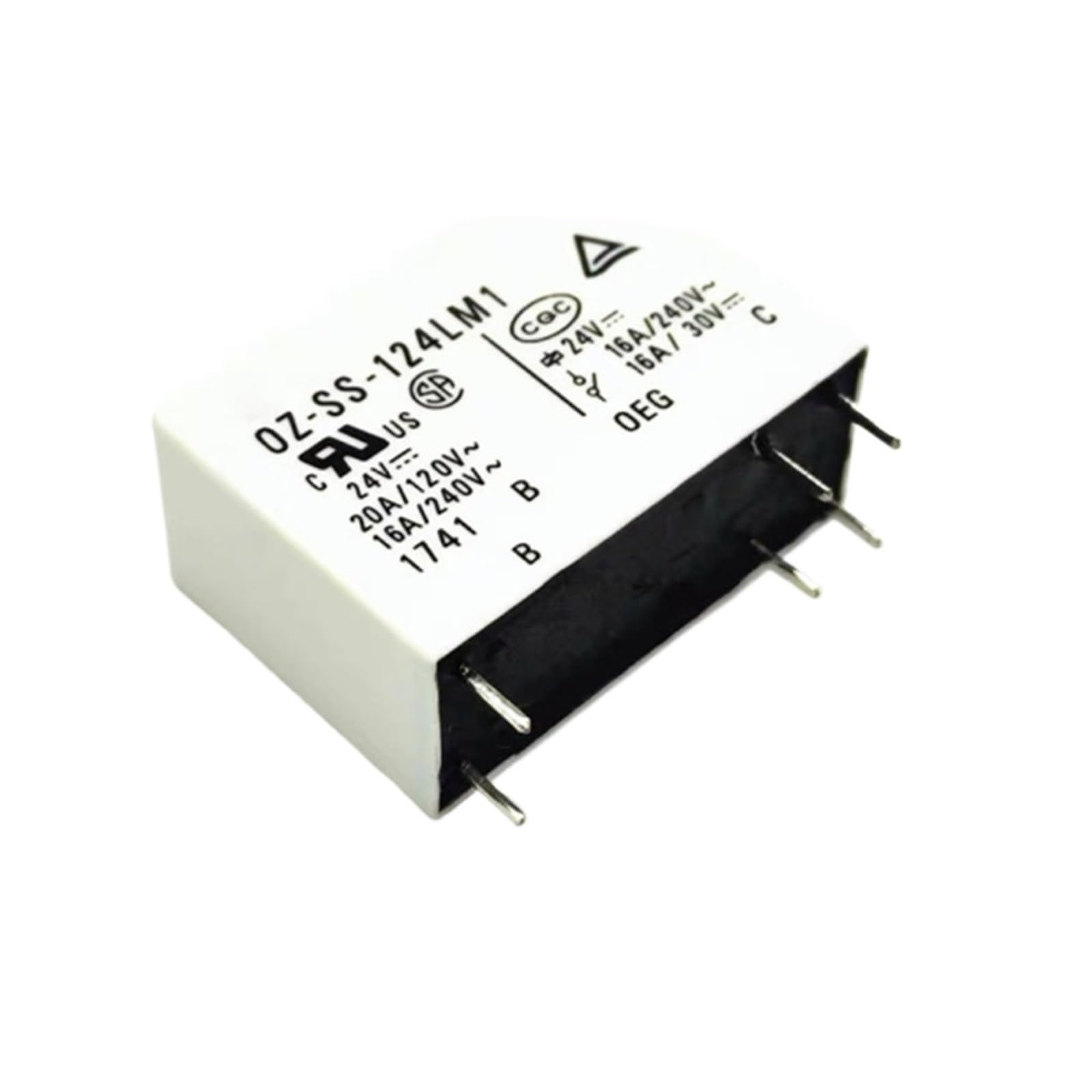 ICXLPMC 1pc Relay OZ-SS-124LM1 (6PIN) 16A 24VDC Power Relay