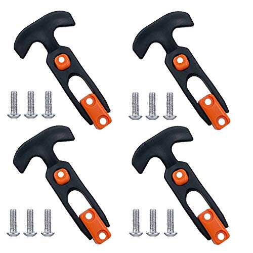 Creatyi 2 PCS Cooler Latch Replacements Durable Cooler Replacement Lid Latches (Orange)
