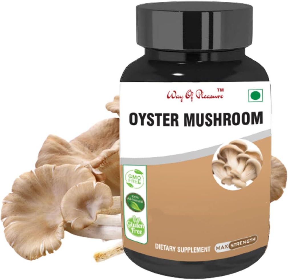 Way Of Pleasure Oyster Mushroom 30 Capsule Immune System For Men & Women