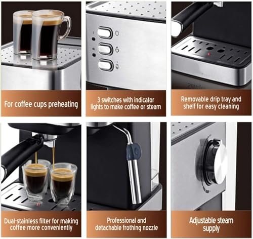 Cafetera Eléctrica Cezve Compacta con Capacidad 1.6 L miniatura 3