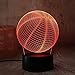 Produktbild 3D Nachtlicht Coole 3D Basketball Sport Home Dekoration Led Illusion Touch Usb 7 Farbwechsel Lampe Schlafzimmer Nachtlicht Beste Kind Jungen Mann Geschenk