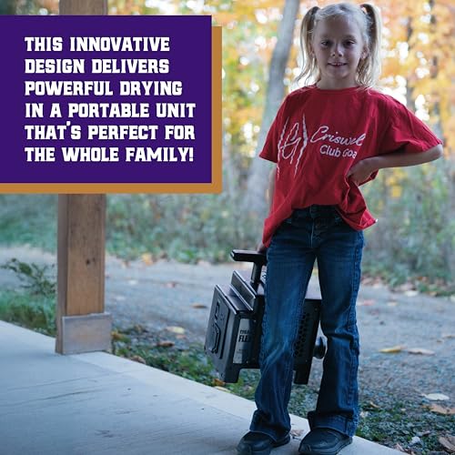 Weaver Livestock ProAir Livestock Blower, Robust Double Dryer System, Lightweight Compact Cooling Electric Blowers for Cows, Sheep, Goats and More