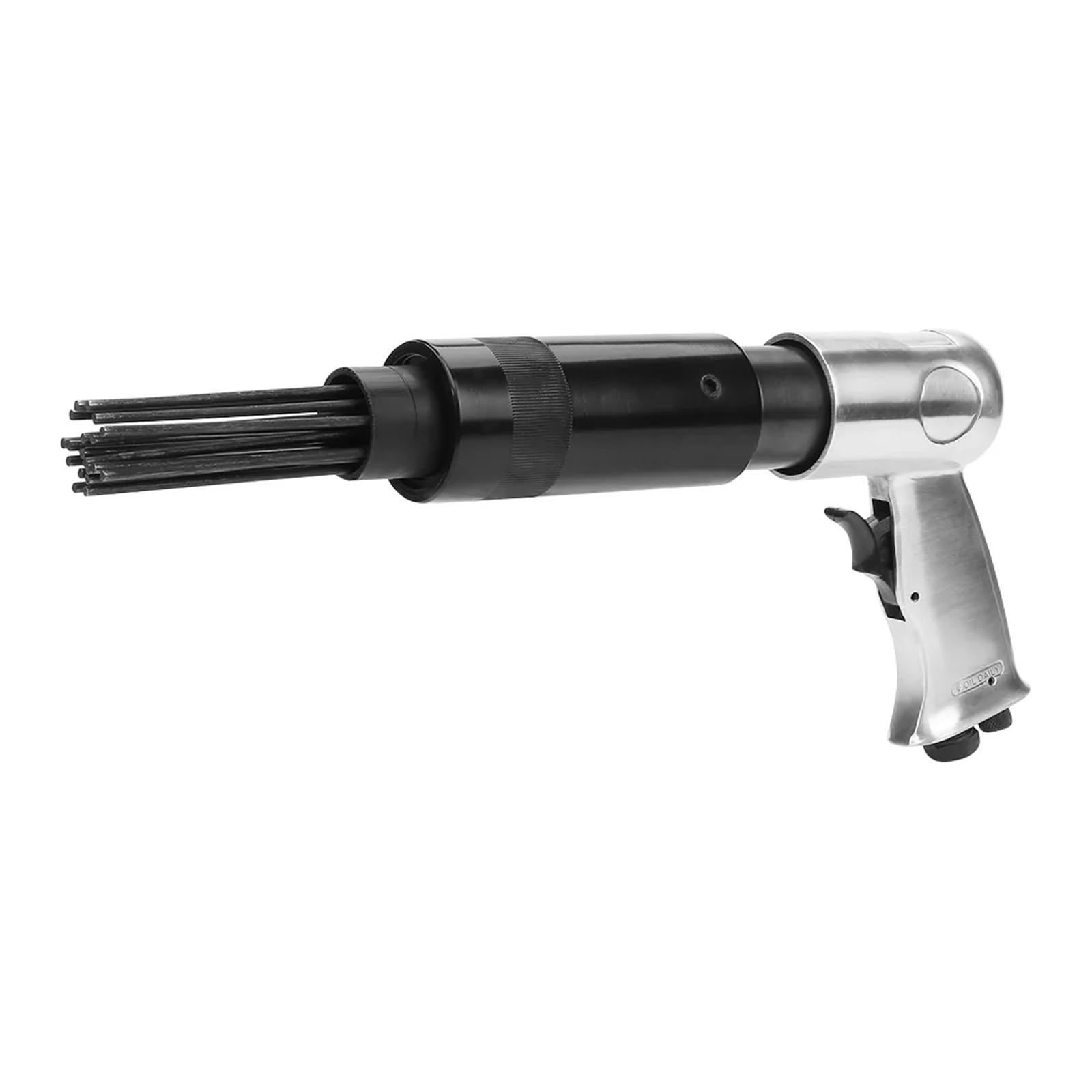 Air Pneumatic 19 Needle Scaler Grip Rust Paint Slag Removing Deburring Tool Wydajny i niezawodny
