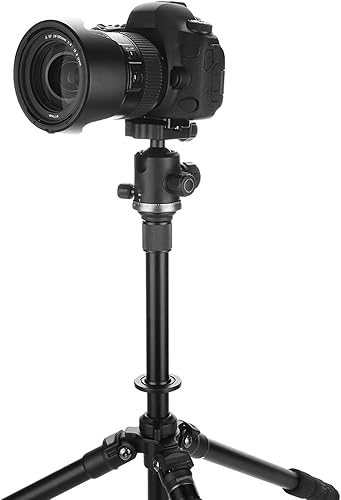 Miniatura 5 de Extensión de monopod extensible de montaje en Tr varilla central eje de columna de extensión de tubo de extensión de aleación de aluminio Tr tubo