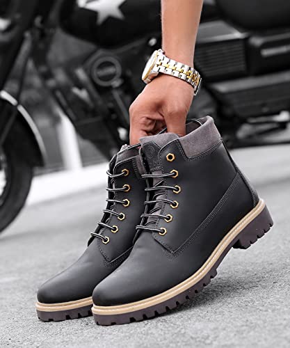 Image of Bacca Bucci Men Leather Hiking Boot