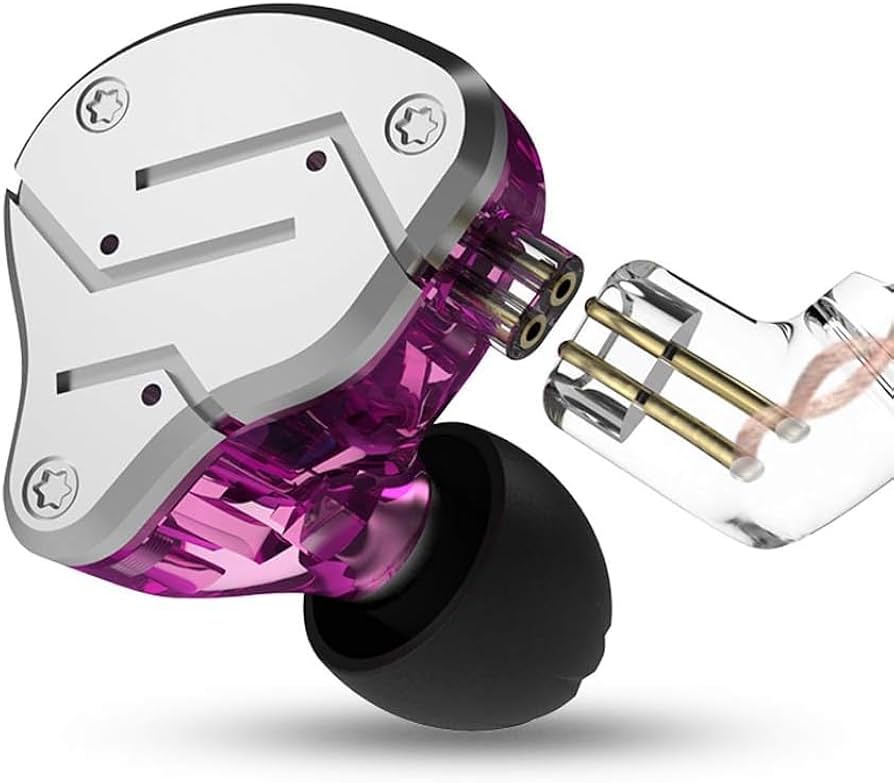 Amazon.com: KZ ZSN IEM Earphones 1BA+1DD Drivers Wired