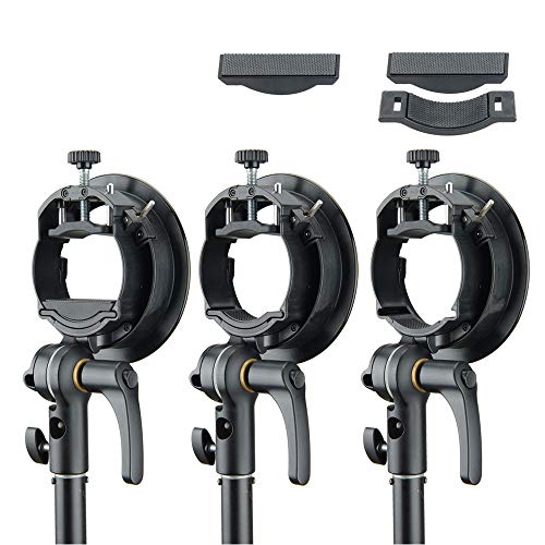 Godox Softbox 32"x32" with S2 S-Type Speedlite Bracket, Bowens Mount Soft Box Kit for Godox V1 AD400Pro AD200Pro AD200 V860II TT685II TT600 TT350