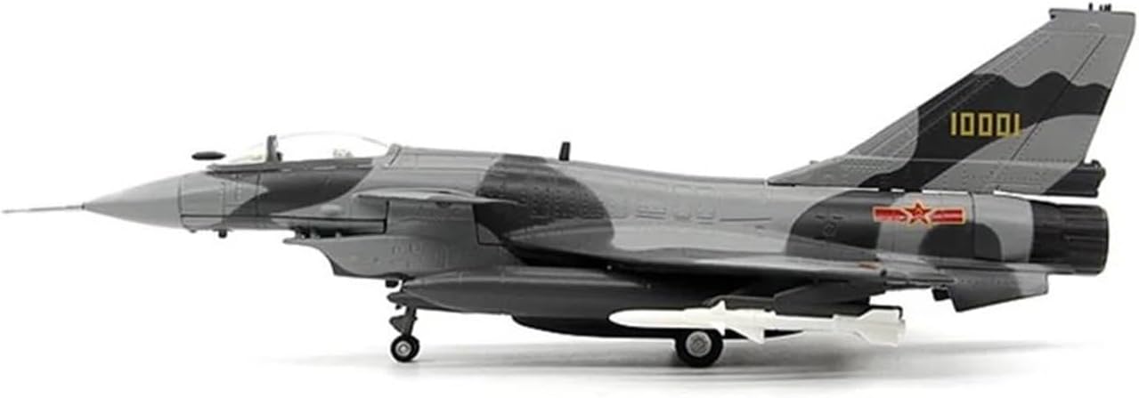 Decorated Airplane Models 1/72 for Chinese Air Force J-10 Raptors Die-cast Alloy Aircraft Model Suitable for Decoration Party Gifts