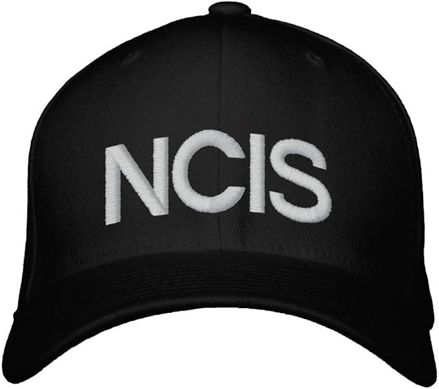 Embroidery NCIS Embroidered Baseball Cap Hip Hop Headwear Baseball Hat Daddy Dad Hat Black