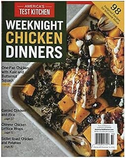 Americas's Test Kitchen Weeknight Chicken Dinners 2020 Magazine