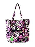 Vera Bradley Vera Tote Bag Carry All in Pirouette Pink