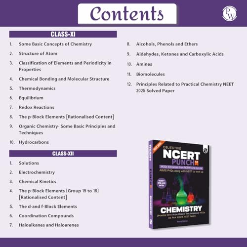Image of PW Objective NCERT Punch 4.0 Chemistry For NEET 2026 By Pankaj Sijairya l Updated with High Order Time Intensive MCQs and AIIMS PYQs As Per 2025 NEET Paper [Paperback] Pankaj Sijairya