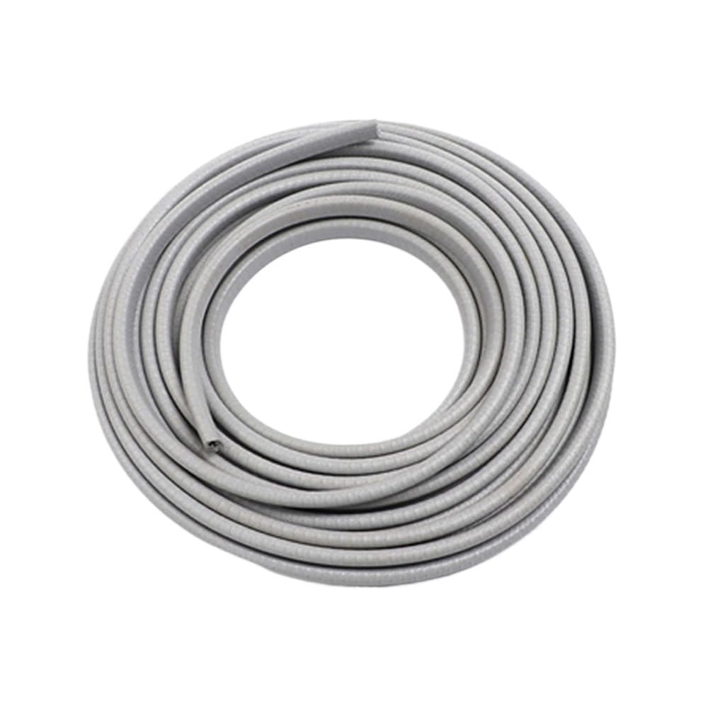 Rubber Edge Trim 1pc Rubber Anti-Collision Strip, Auto Door Edge Scratch Protector with Steel U Type Car Sealing Guard Trim(Gray,5meters)