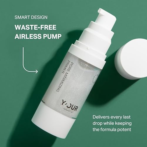 Miniatura 6 de Y'OUR Imprimación de velo de terciopelo minimizador de poros, uso duradero y control de aceite, difumina los poros e ilumina la piel para un acabado