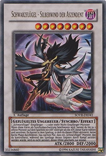 Preisvergleich Produktbild SOVR-DE041 Schwarzflügel - Silberwind der Aszendent Ultimate Rare
