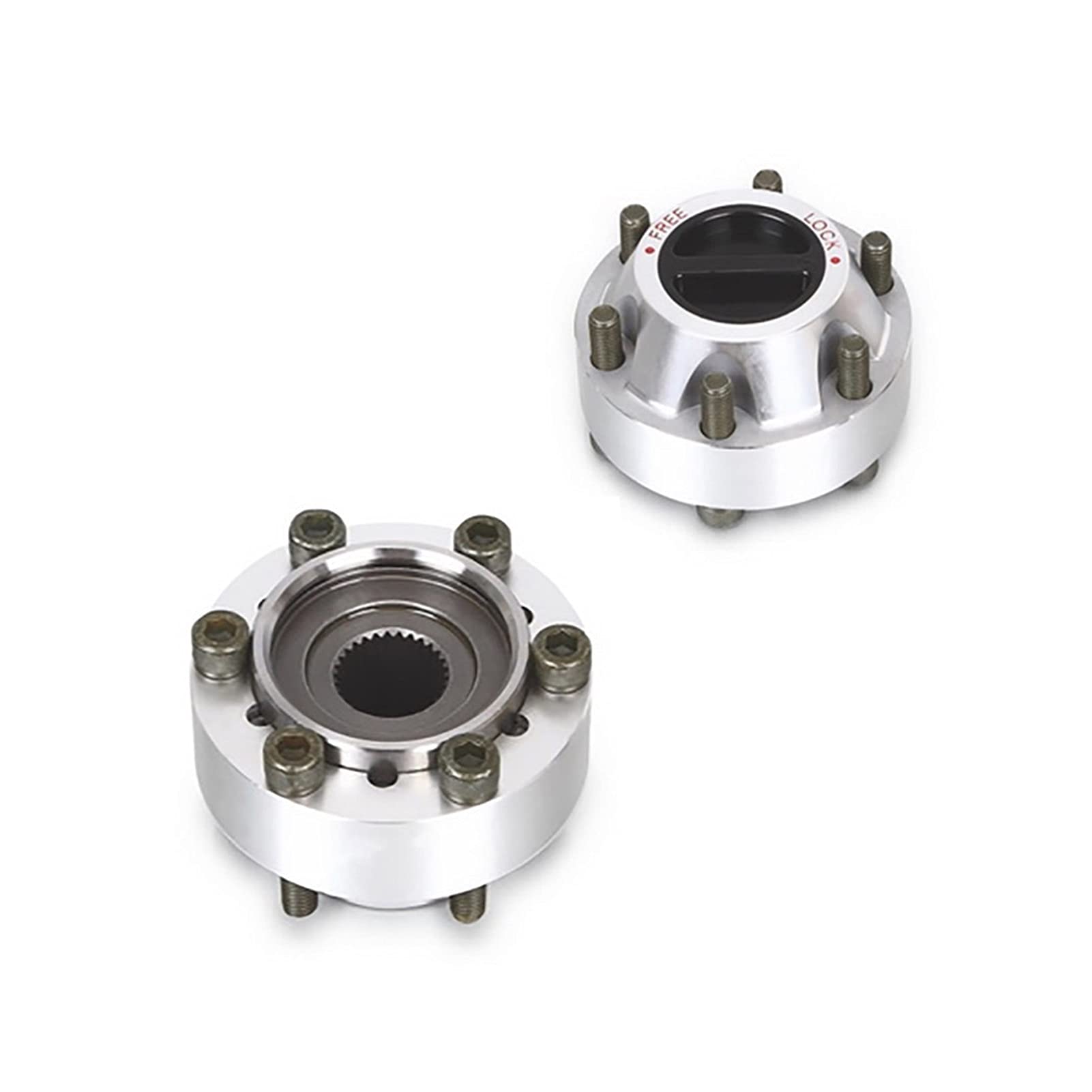 Ręczne piasty blokujące koła ze stopu aluminium, dla NISSAN, Patrol Safari GQ GU 1990-up B013 40250-01J01 4025001J01 1 zestaw