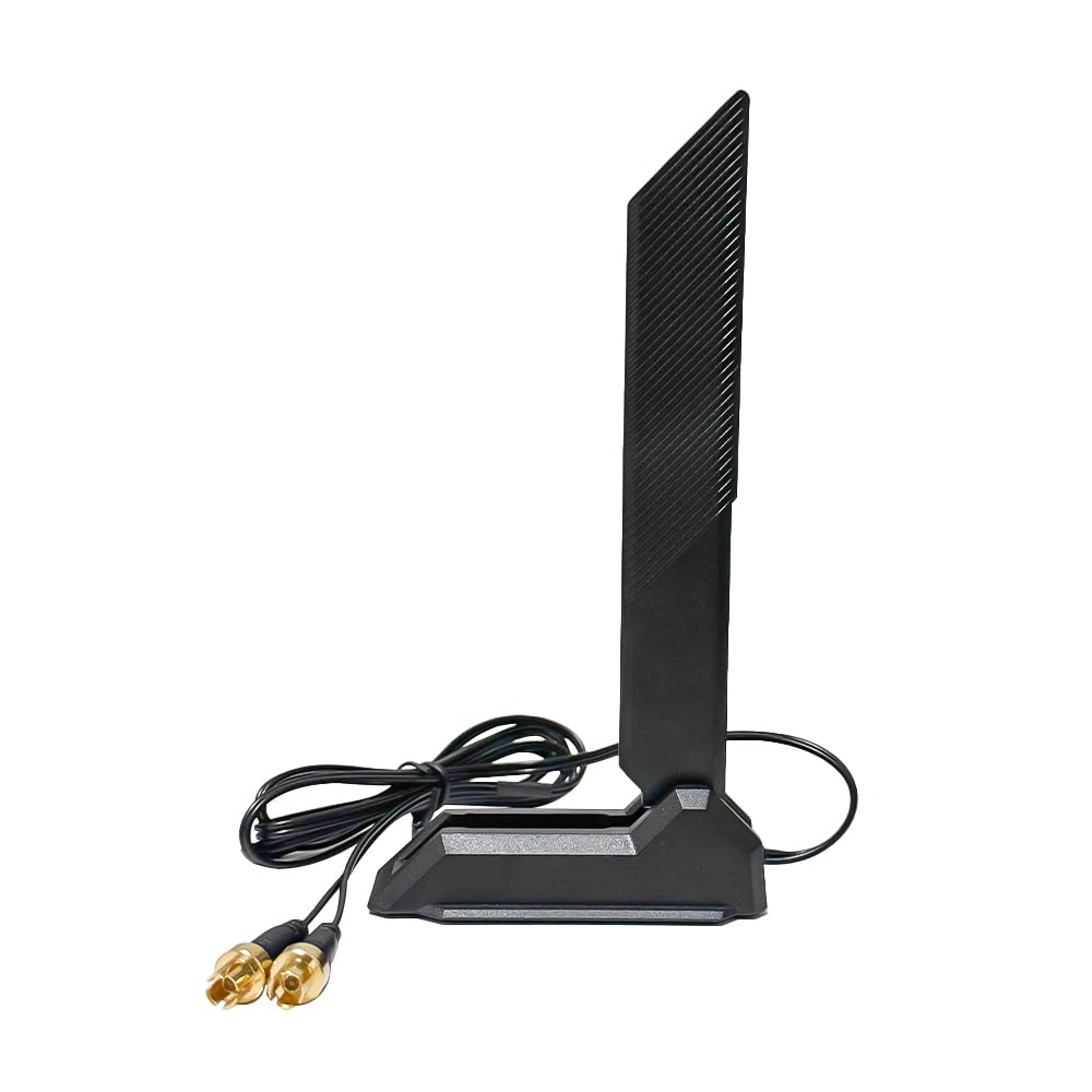 for ASUS WiFi 7 Antenna 2.4G 5G 6G WiFi 6E WIFI7 for Z890 Series Wi-Fi 7 Gaming Motherboard with New Interface(Black)