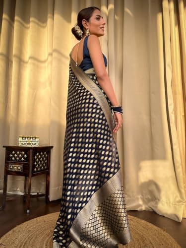 Image of Flosive Women's Kanchipuram Silk Saree