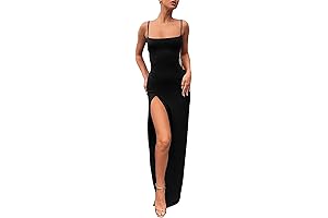Sensual High-Slit Maxi Dress: Unleash Your Alluring Side