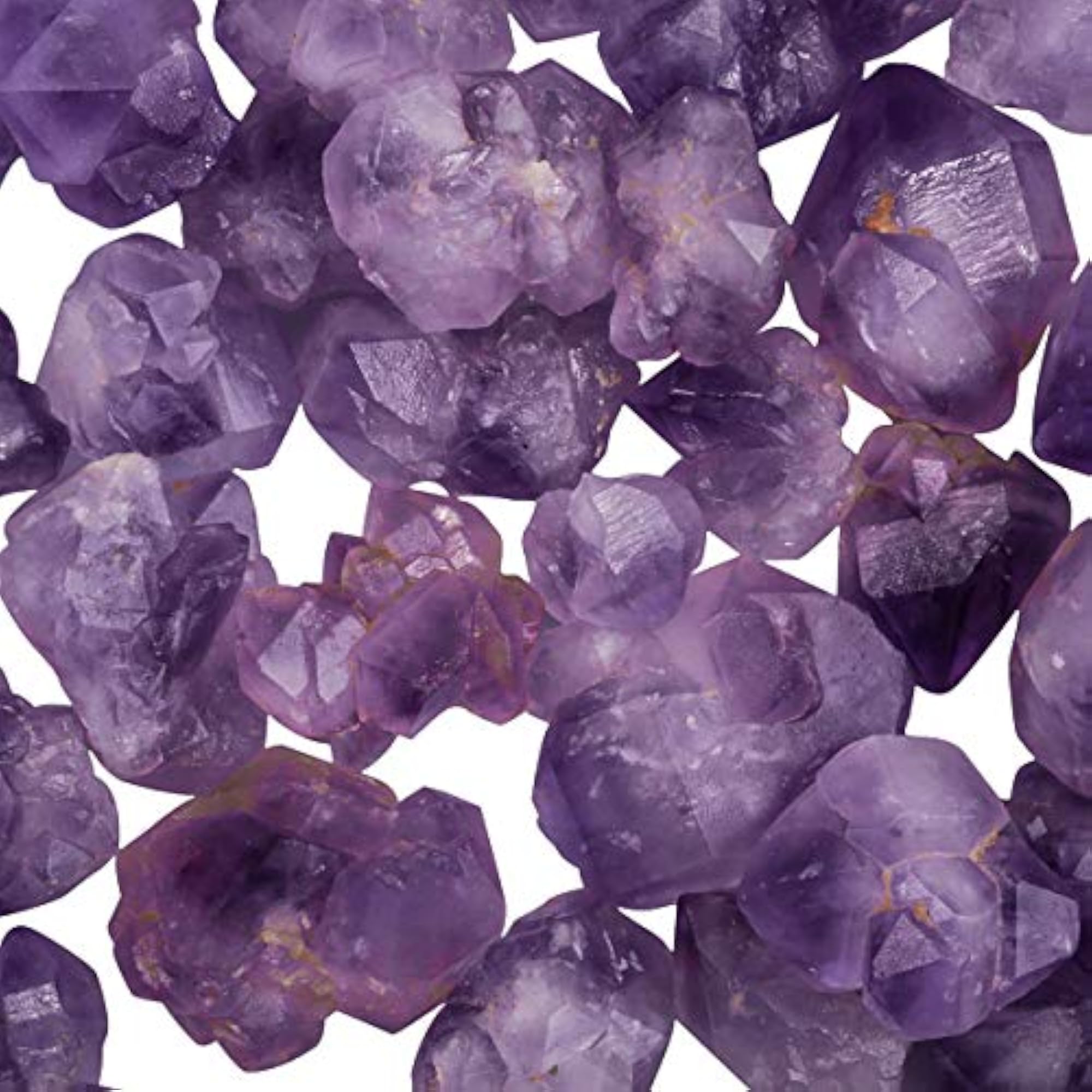 Natural Amethyst Irregular Rough Stones, Healing Crystal