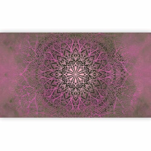 artgeist Wall Mural Mandala 193x110 in - XXL Peel and Stick Self-Adhesive Foil Wall Mural Removable Sticker Premium Print Picture Image Design Home Decor f-A-0491-x-d