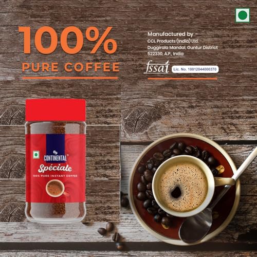 Image of CONTINENTAL SPECIALE Coffee 50g Jar | 100% Pure Instant Coffee Powder (Pack of 3)
