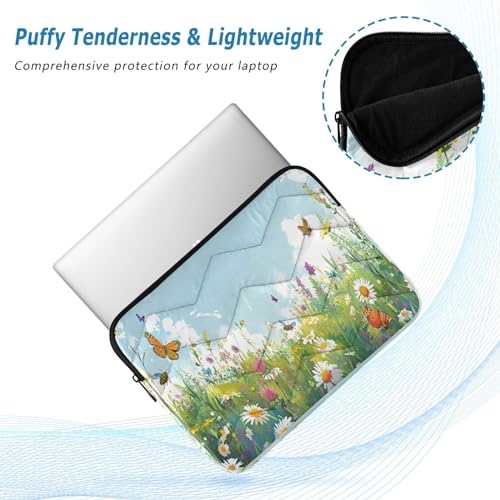 Funda para Laptop 13-14 Pulgadas Impermeable con Diseño de Mariposas miniatura 5