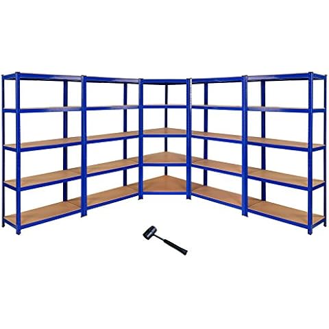 Estanterías Metálicas Azules T-Rax Sin Tornillos Cover