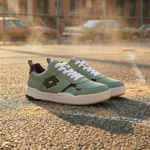 Image of Lotto Men Hoop Star OG Leather Sneakers